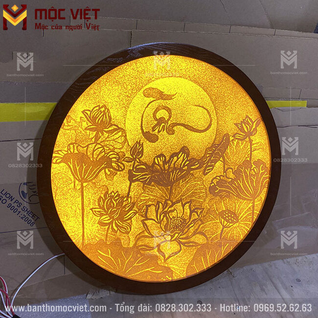 Tranh trúc chỉ tròn