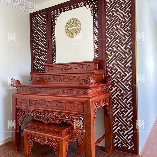 Mẫu bàn thờ tam cấp hiện đại được ưa chuộng năm 2023