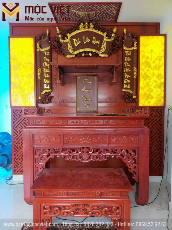 Bàn thờ cửu huyền đẹp năm 2023