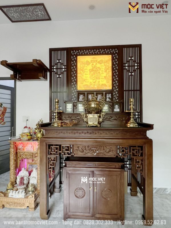 Bàn thờ cửu huyền thất tổ đẹp