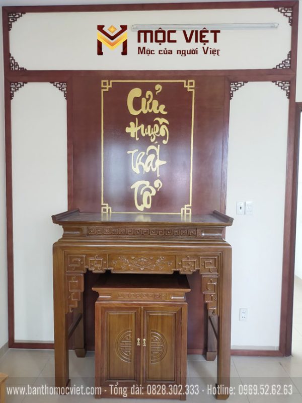 Bàn thờ cửu huyền thất tổ hiện đại