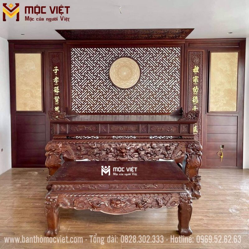 Mẫu sập thờ gia tiên đẹp năm 2023