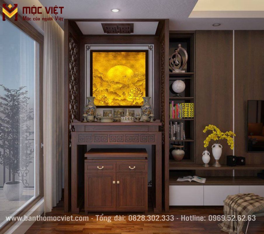 Kích thước bàn thờ chuẩn phong thủy tài lộc