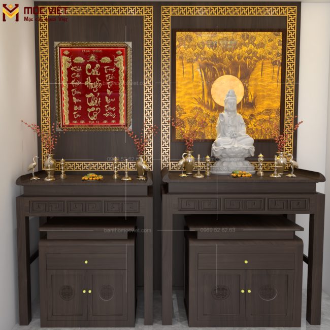 Mang đến khách hàng những thiết kế bàn thờ đẹp