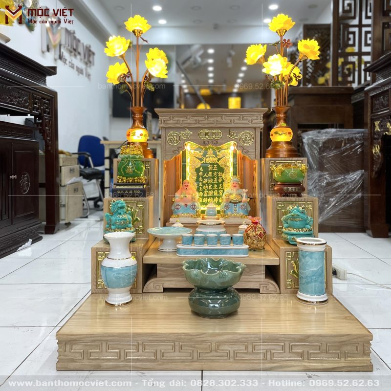 Với tông màu sáng gỗ, thể hiện nét đẹp cho không gian hiện đại