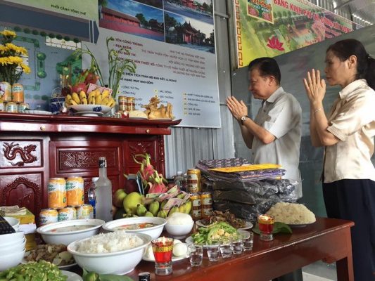 Cúng rằm tháng 7 tại miền nam với lễ cúng chay