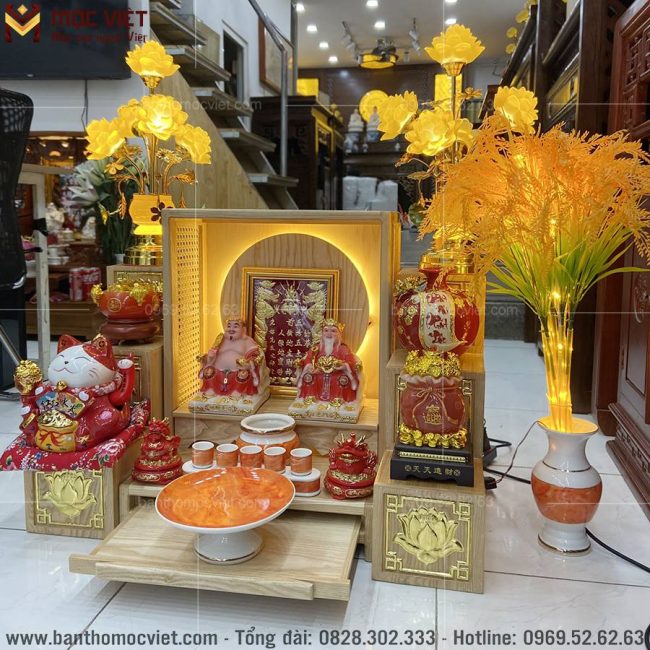 Kiểu giáng bàn thờ hiện đại, thanh thoát