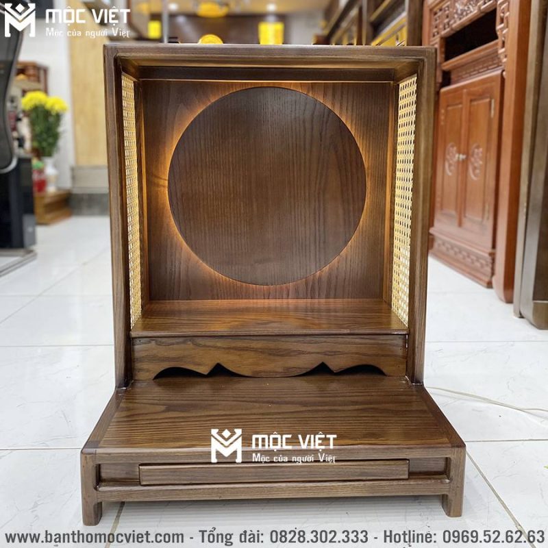 bàn thờ thần tài đẹp mẫu mới nhất năm nay