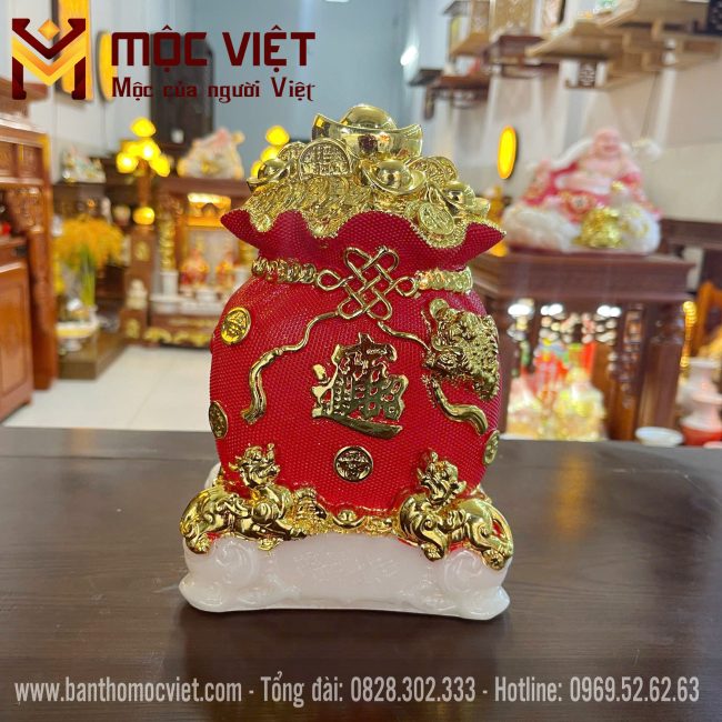 Mẫu Túi Tiền Tài Lộc Màu Đỏ