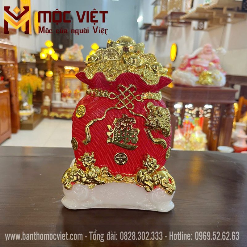 Mẫu Túi Tiền Tài Lộc Màu Đỏ