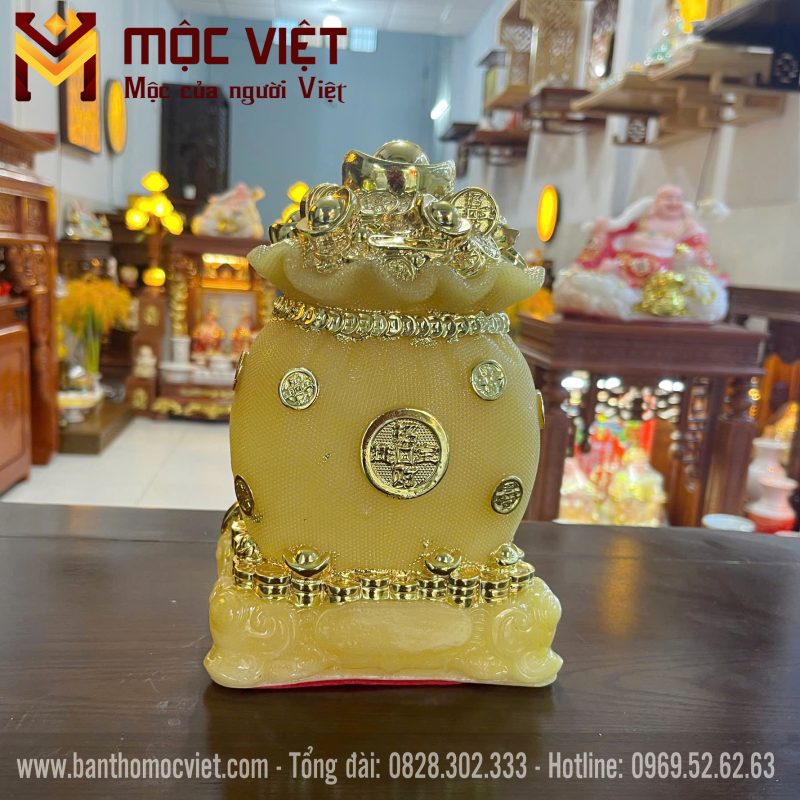 Mẫu túi tiền màu vàng đẹp
