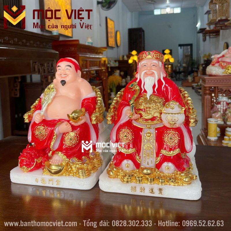 Mẫu tượng ông địa thần tài cao cấp diện tượng đẹp