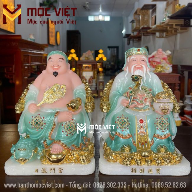 Tượng thần tài ông địa diện tướng hoan hỷ