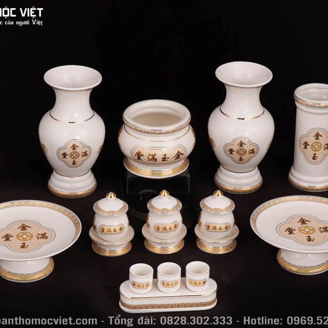 Bộ Bát Hương Kim Tiền